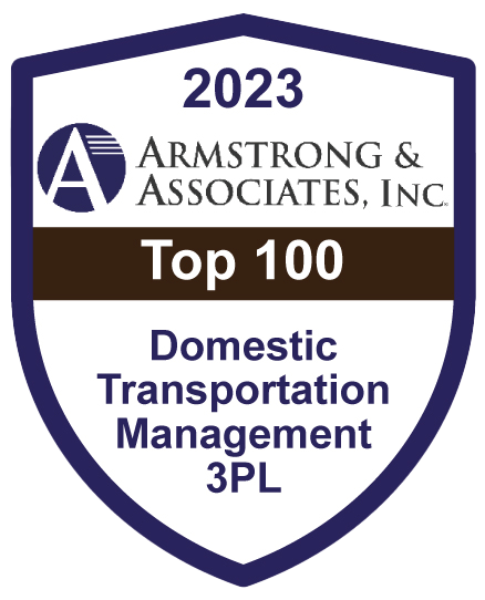 Armstrong & Associates Inc Top 50 Domestic Transportation Management 3PL award