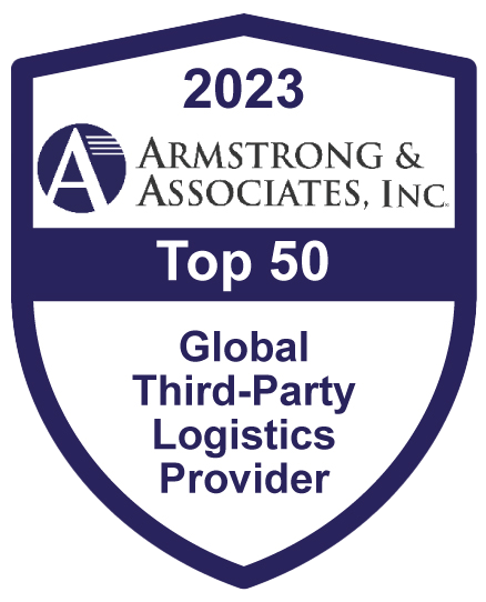 Armstrong & Associates Inc Top 50 Global Third-Party Logistics Provider Award