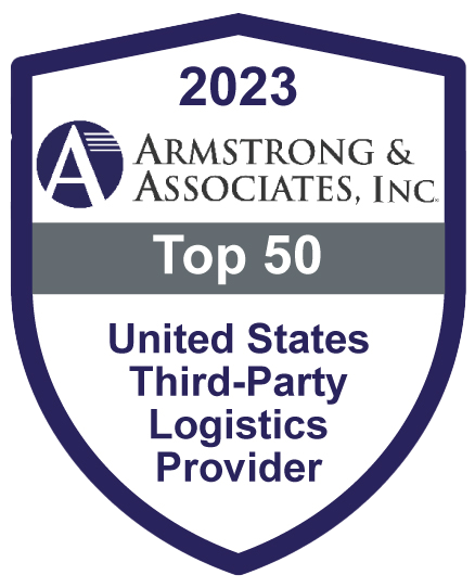 Armstrong & Associates Inc Top 50 U.S. Third-Party Logistics Provider Award