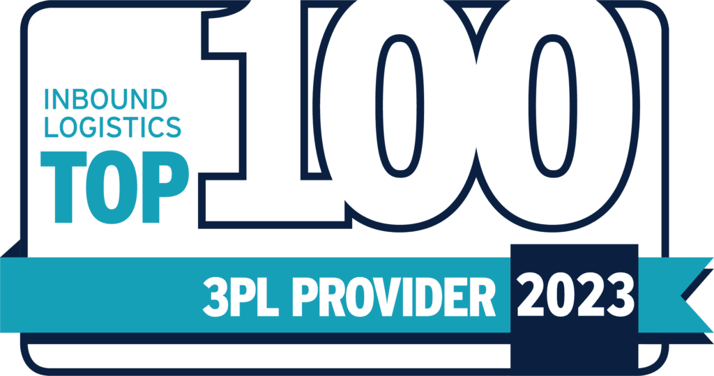 Inbound Logistics Top 100 3PL Provider Award