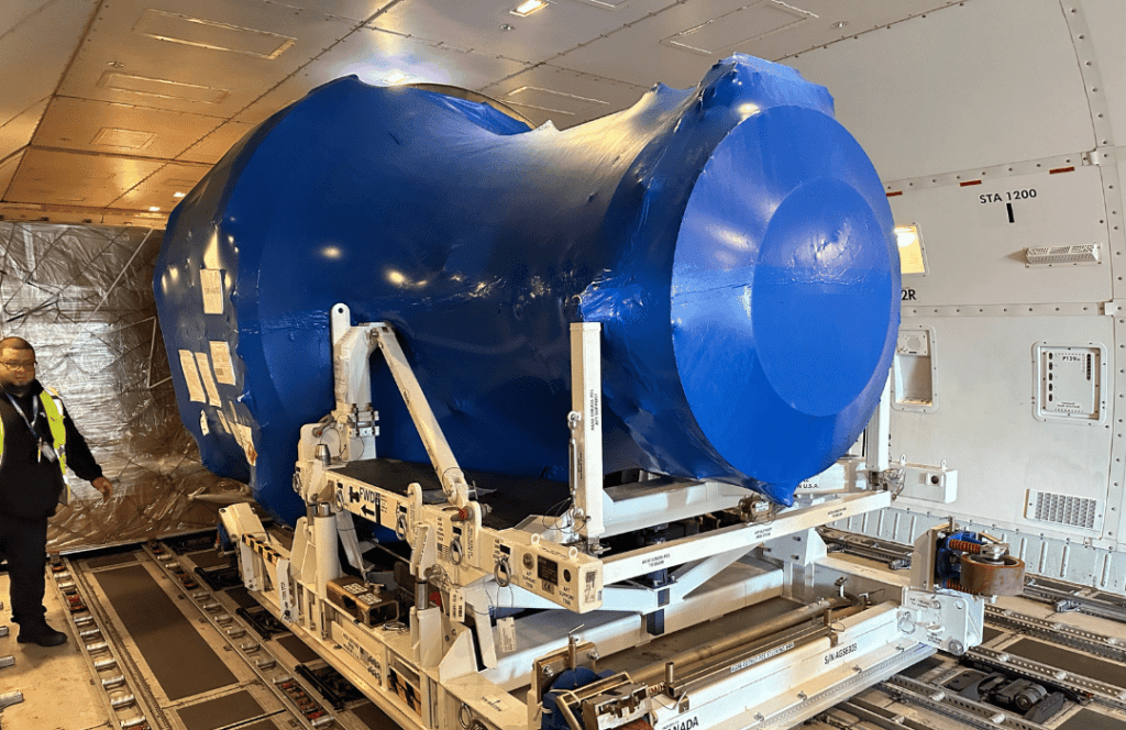 aircraft engine for aerospace logistics